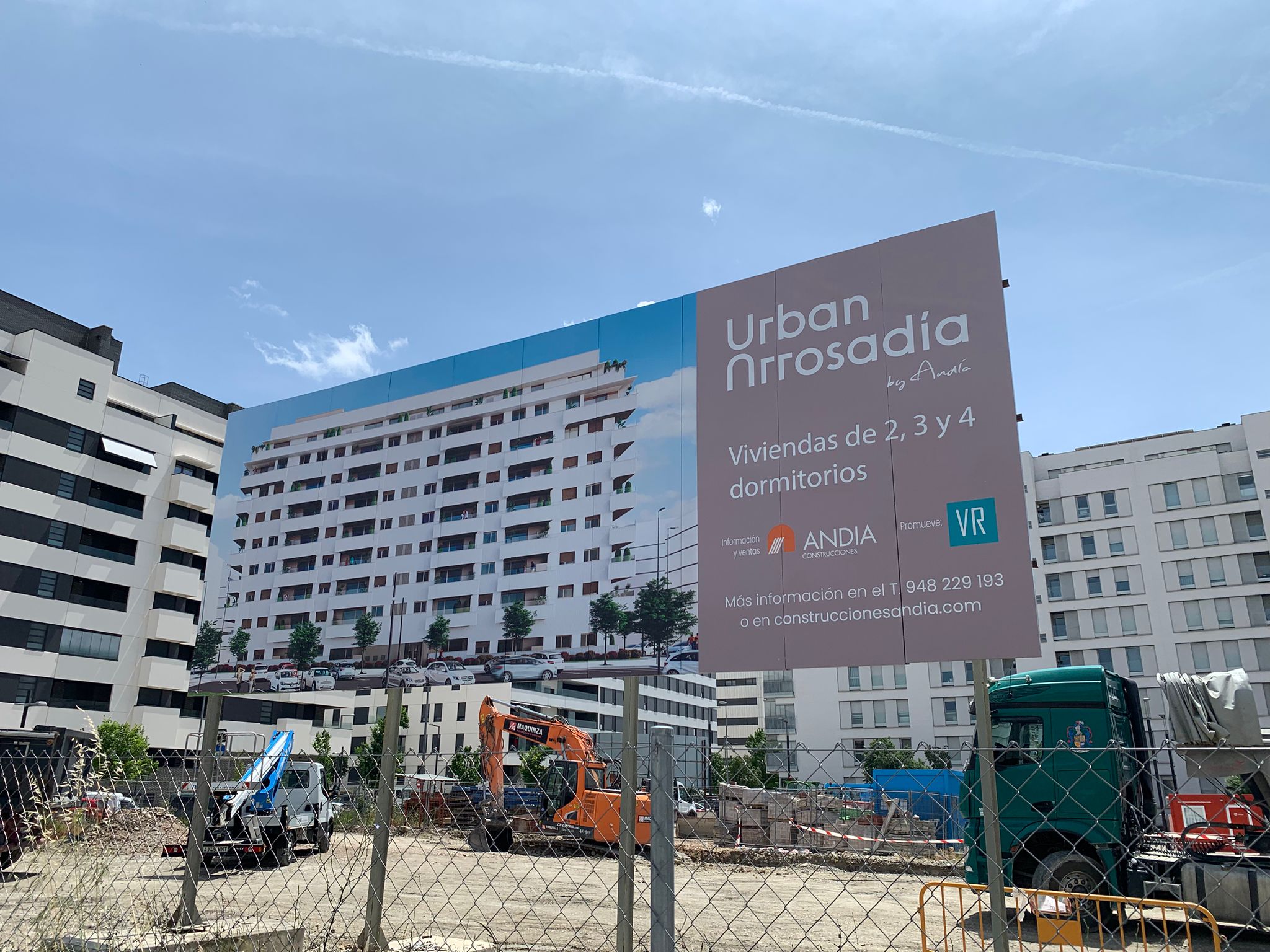 Comenzamos las obras de Urban Arrosadía