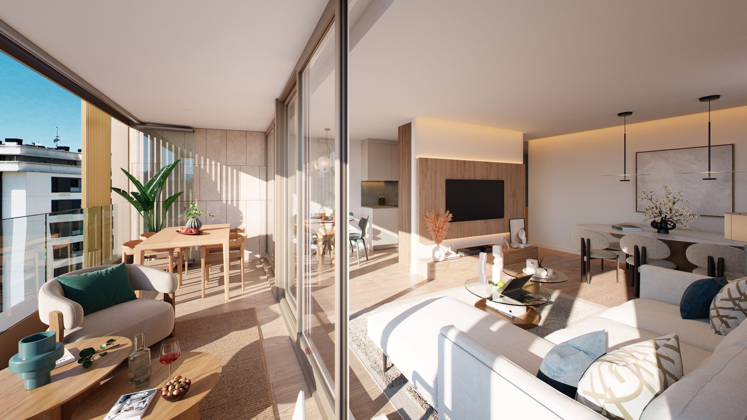Primavera en Pamplona: cuando el exterior se convierte en parte de la vivienda